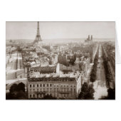 Paris: Aerial View, 1900 (Front Horizontal)