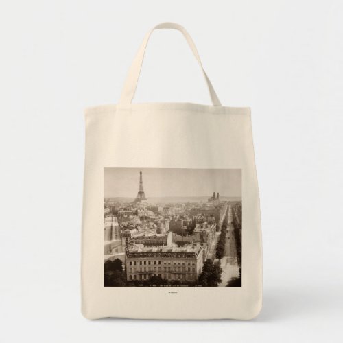 Paris Aerial View 1900 Tote Bag