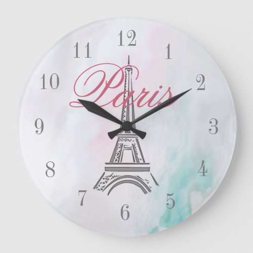 Paris Agate Large Clock