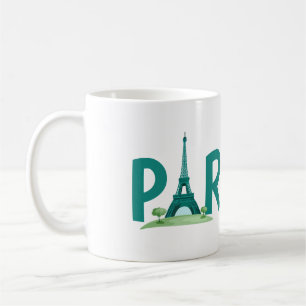 Paris and it's beautiful Eiffel tower  Coffee Mug