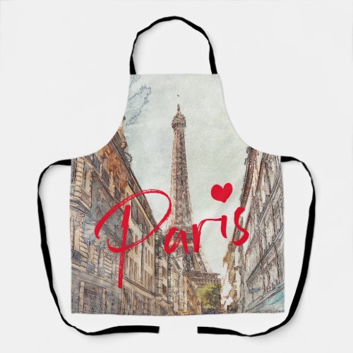 Paris Apron