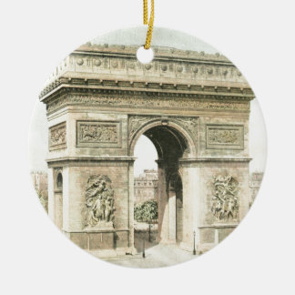 Paris, Arc de Triomphe Ceramic Ornament
