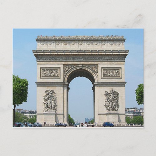 Paris _ Arc de Triomphe _ Postcard