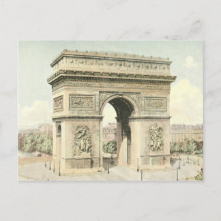 Paris, Arc de Triomphe Postcard