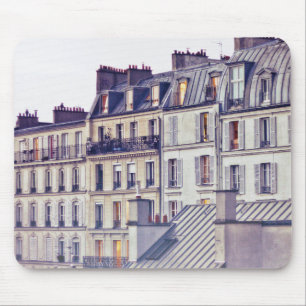 Paris Architecture Roof Top Building Mouse Pad