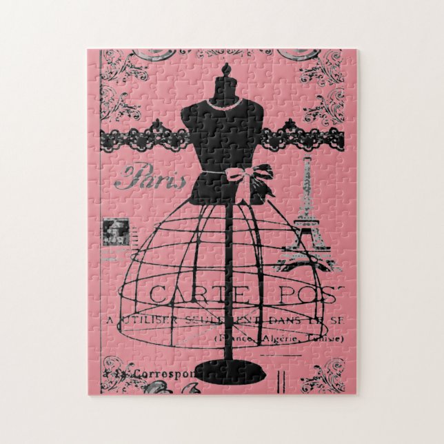 Paris Art Deco Jigsaw Puzzle (Vertical)