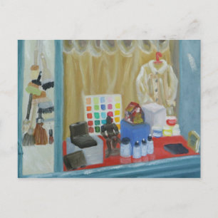 Paris Art Shop Postcard