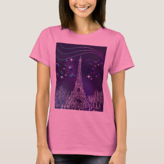 Paris at night T-Shirt