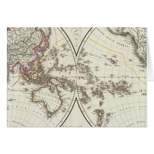 Paris Atlas Map Cards (Front Horizontal)