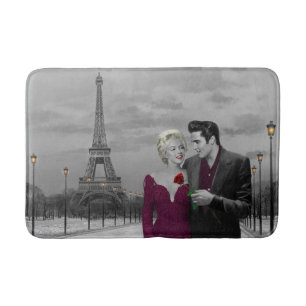 Paris B&W 2 Bathroom Mat