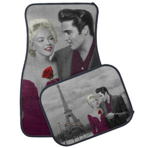 Paris B&W 2 Car Floor Mat