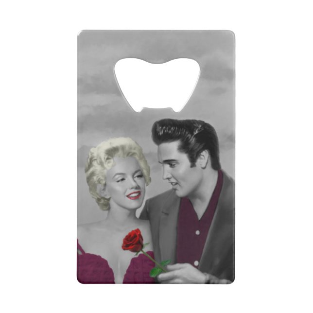 Paris B&W 2 Credit Card Bottle Opener (Front)