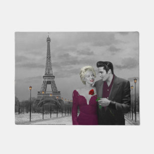 Paris B&W 2 Doormat