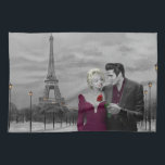 Paris B&W 2 Kitchen Towel<br><div class="desc">© 2013 CHRIS CONSANI | PRODUCED UNDER LICENSE FROM ARTIST, PUBLISHED AND DISTRIBUTED BY JADEI GRAPHICS, ALL RIGHTS RESERVED / 2014 EPE ELVIS PRESLEY ARE REGISTERED TRADEMARKS WITH THE USPTO / 2014 ELVIS PRESLEY ENTERPRISES, INC.</div>