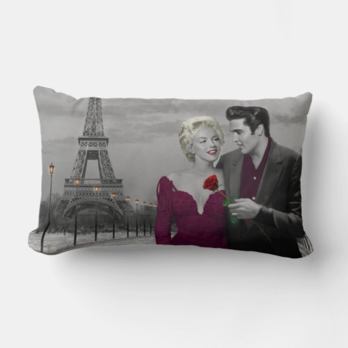 Paris BW Lumbar Pillow