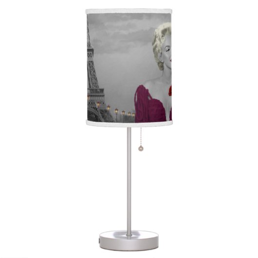 Paris B&W Table Lamp (Left)
