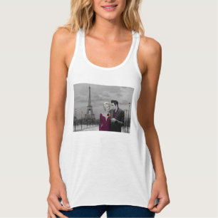 Paris B&W Tank Top