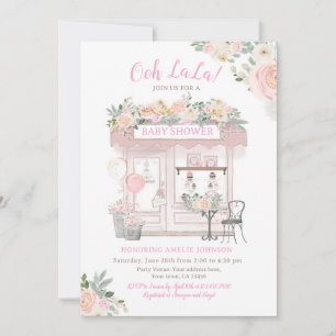Paris Baby Shower Invitation