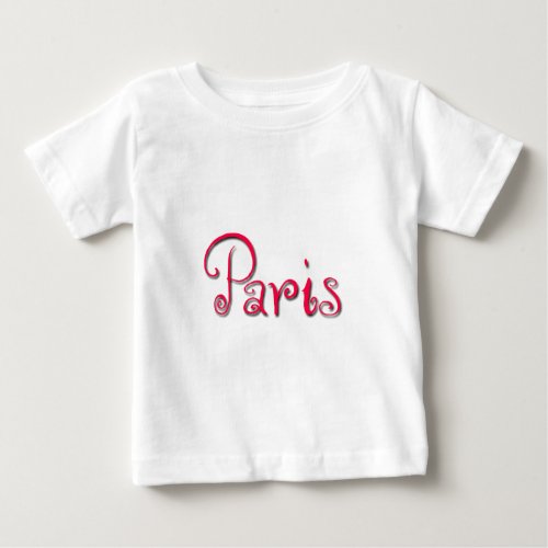 Paris Baby T_Shirt