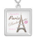 Paris Bachelorette Pendant Necklace necklace