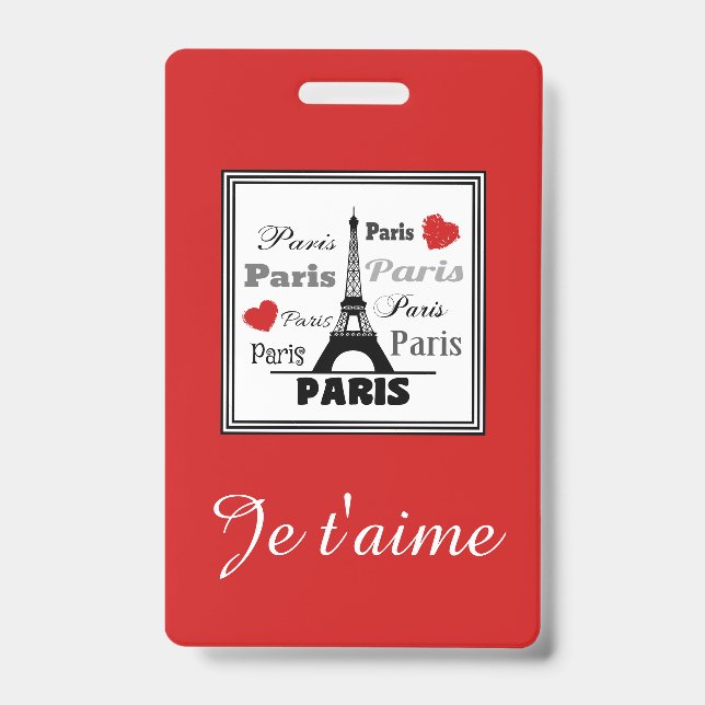 Paris Badge (Front)