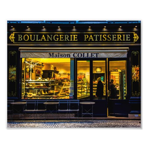 Paris Bakery Boulangerie Patisserie 8 x 10 Photo Print