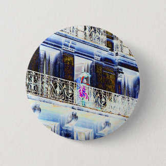 Paris Balcony Pinback Button