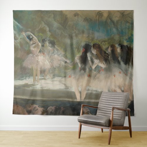 Paris Ballet Fine Art Museum Mural  Wall Tapestry