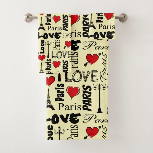 Paris Bath Towel Set (Insitu)