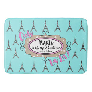 “Paris” Bathroom Mat