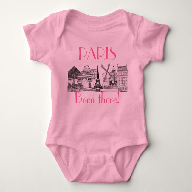 PARIS, Been there done that tank  t-shirt (Front)