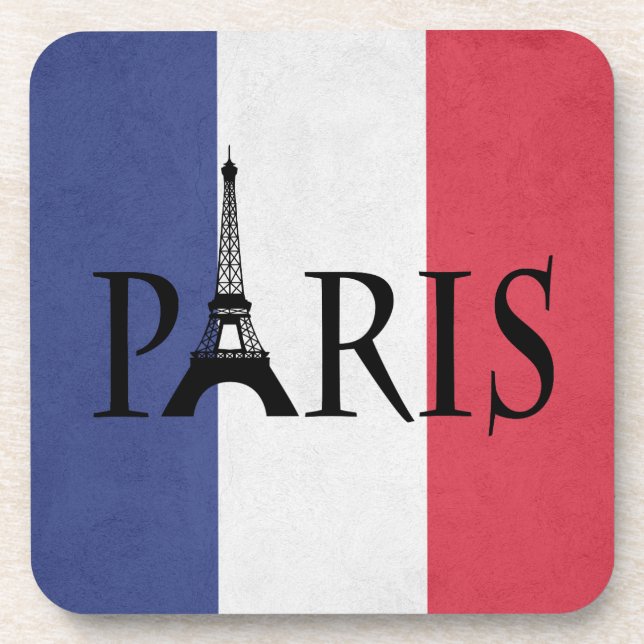 Paris Beverage Coaster (Front)