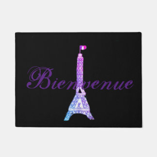 Paris Bienvenue Welcome Mat