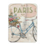 Paris Bike With Flowers Magnet