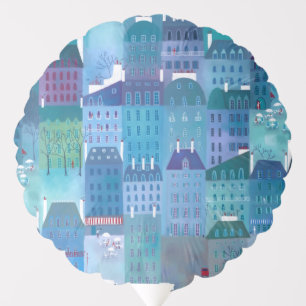 Paris Blue Balloon