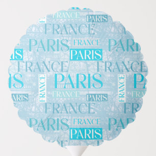 Paris Blue Balloon
