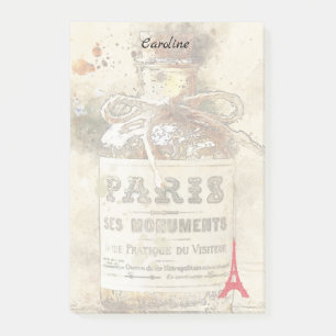 Paris Bottle 2 Post-it Notes