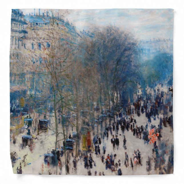 Paris Boulevard, Claude Monet Bandana (Front)