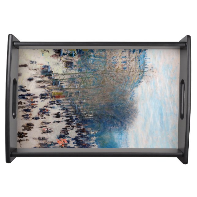 Paris Boulevard, Claude Monet Serving Tray (Front)