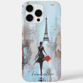 Paris Bound Woman  iPhone 16 Pro Max Case