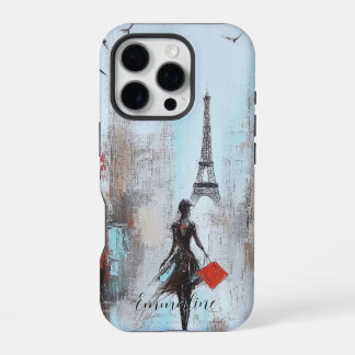 Paris Bound Woman  iPhone 16 Pro Case