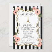 Paris Bridal Shower Invitation (Front)