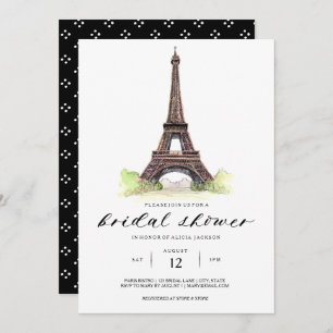 Paris Bridal Shower Invitation