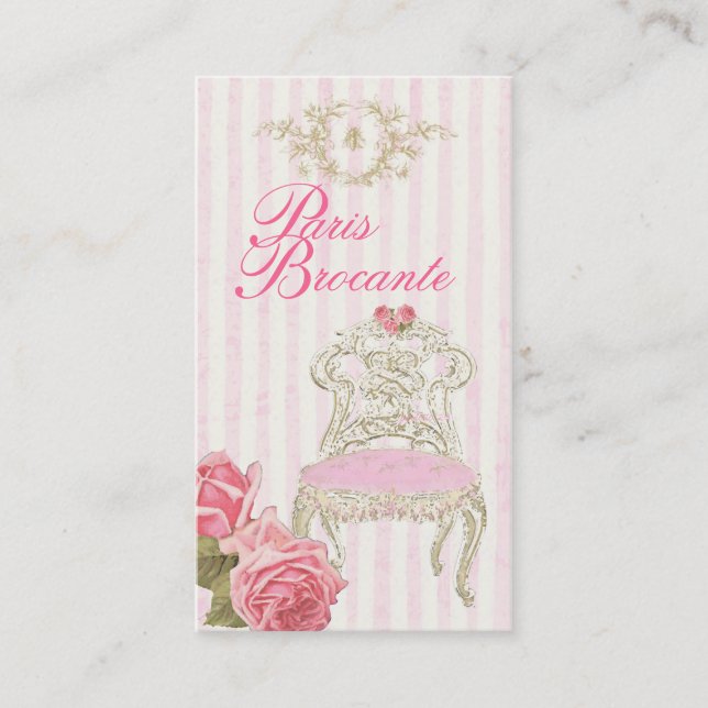Paris Brocante Business Card (Front)