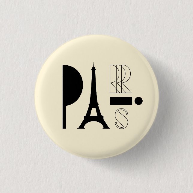 PARIS  BUTTON (Front)