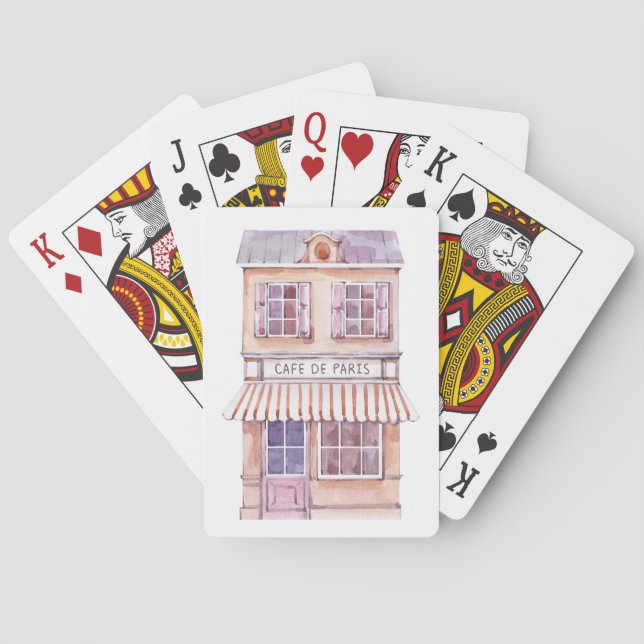 Paris Cafe Playing Cards (Back)