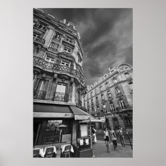 Paris Cafe Scene (IV) Poster