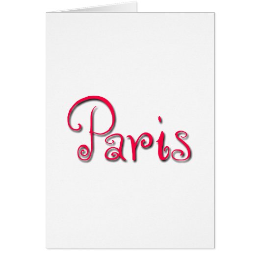 Paris Cards (Front)