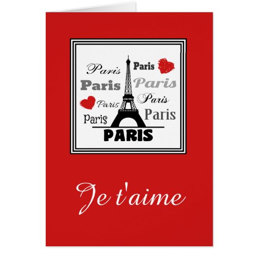 Paris Cards (Front)