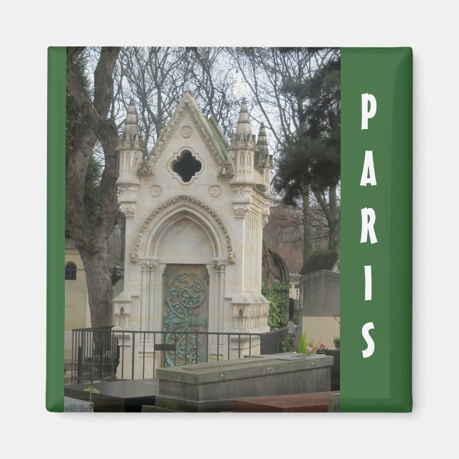Paris Cemetary Magnet (Front)